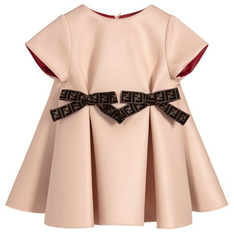 fendi baby pink dress